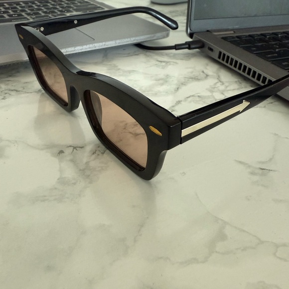 Karen Walker Black Sunglasses main image 7